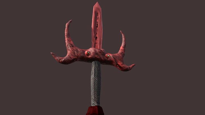 Hell Dagger 3D Model