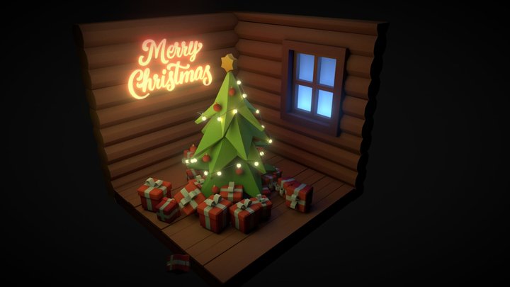 10_BentoBox_XMas_Lightmap 3D Model
