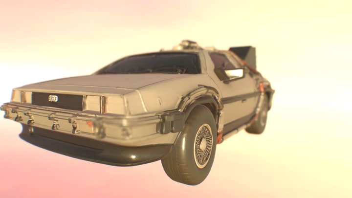 DeLoreanTime Travel Car TOY