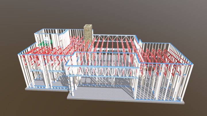 CE-006. Vivienda Memo Fossati 3D Model