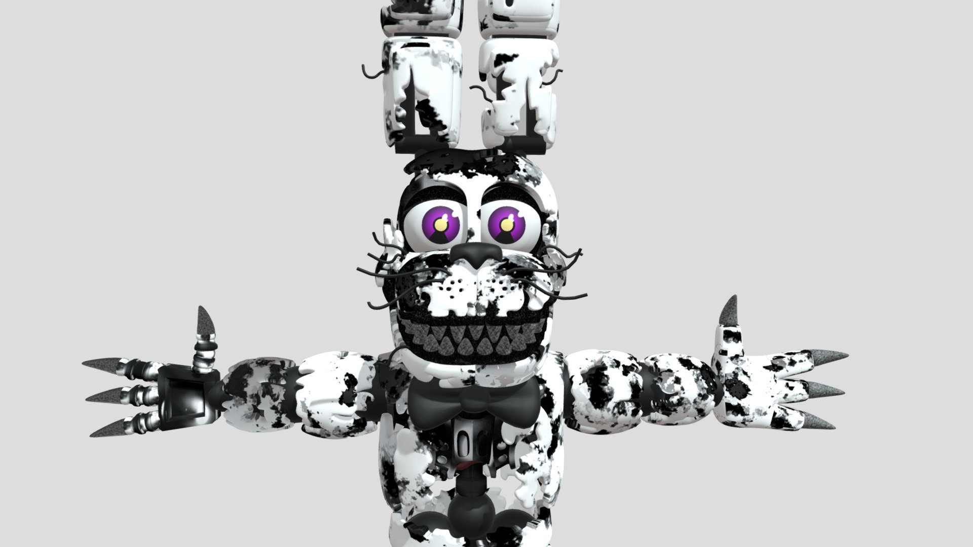 Nightmare Bonnie URAP - Download Free 3D model by ☕Mr. DaBois Official☕ ...