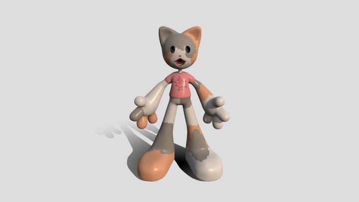 babs sem alma, seus olhos não existem 3D Model
