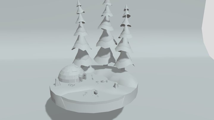 1IGP22_D_Arts_Sam_SimpleScene 3D Model