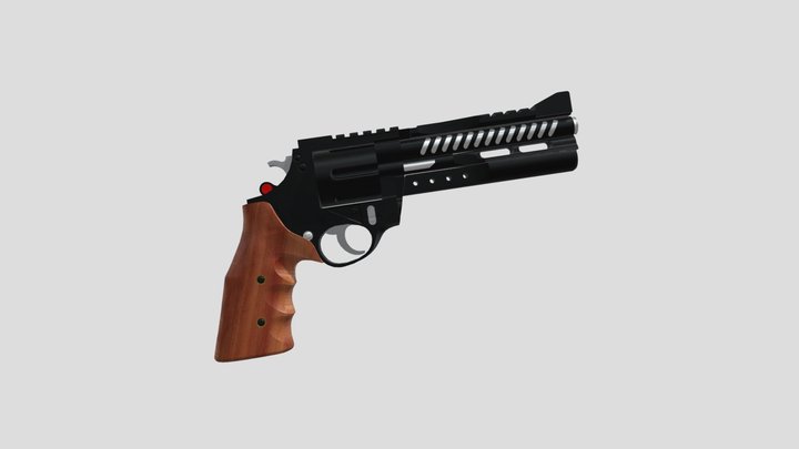 Revolver 3D Model