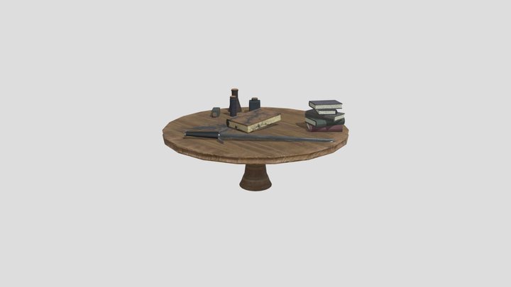 Fantasy Props Project 3D Model
