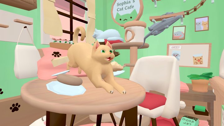 DAE Crib - Cat cafe 3D Model