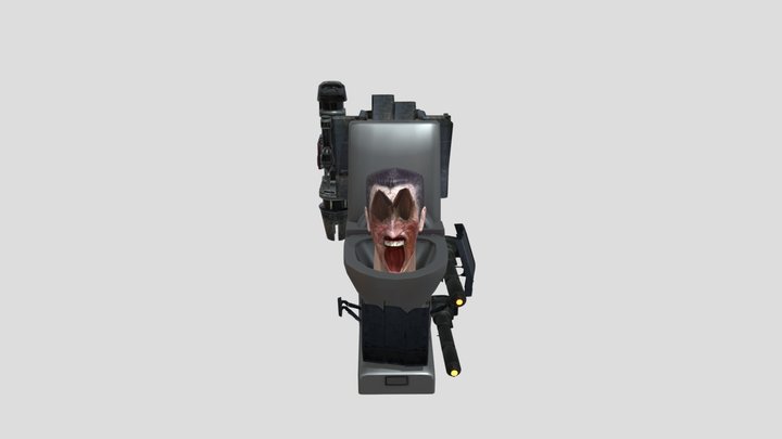 critical damage g man (credit G toilet) 3D Model