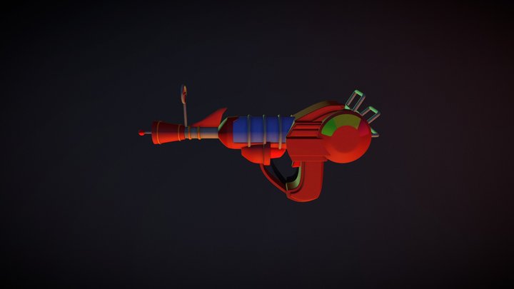 Ray Gun from COD Black Ops 3D Model
