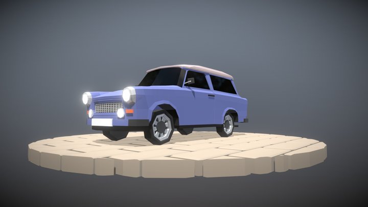 Trabandt 601 | Low Poly 3D Model