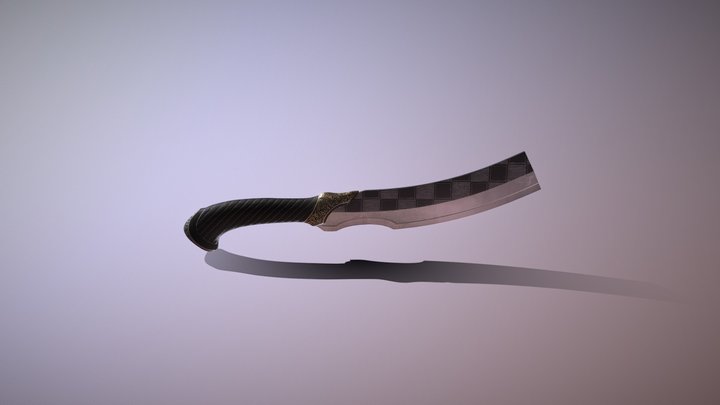 Karambi_2 from Weapon Collection Set Vol_1 3D Model