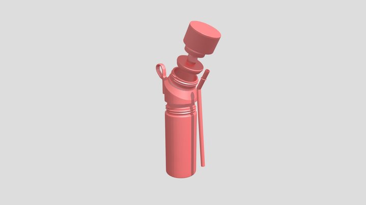 2324_Exp3DMG_VangeelH_Bottle_Render 3D Model