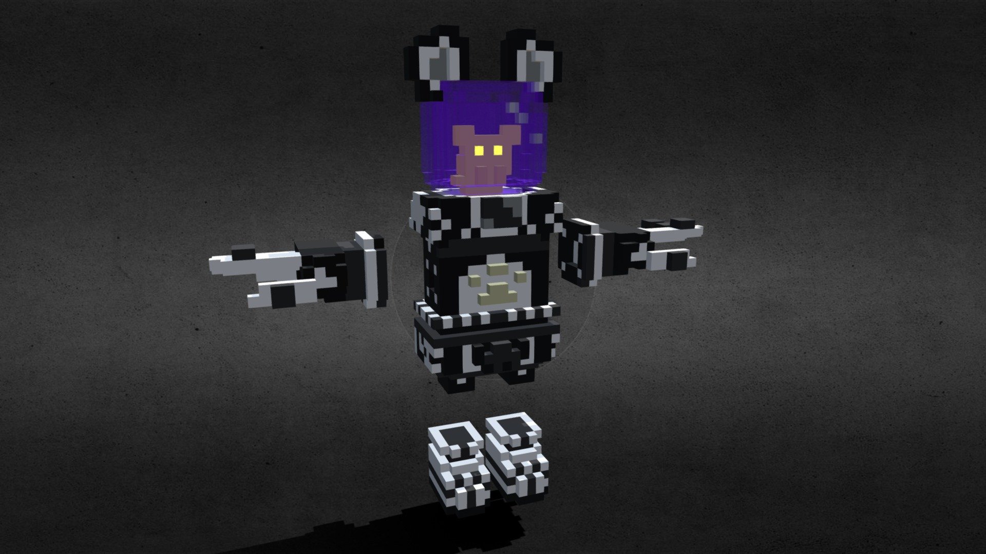 Voxel Panda
