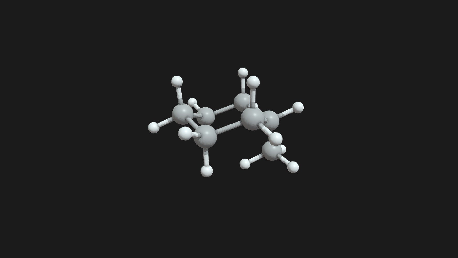 Methylcyclohexane Inverted Chair
