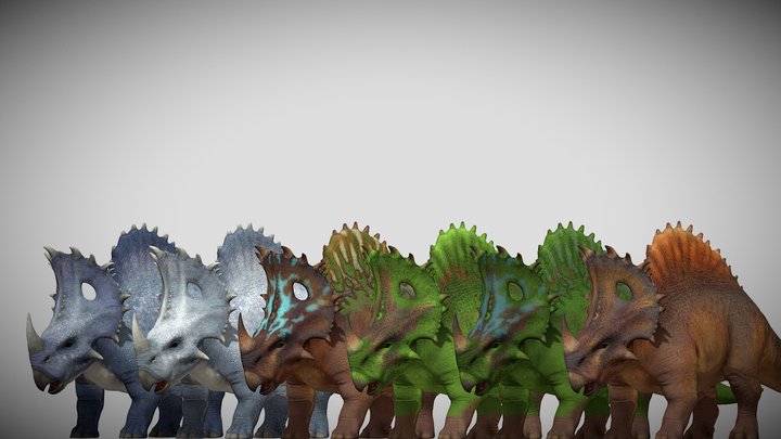 JWE Spinoceratops Pack – Modèle 3D gratuit STL