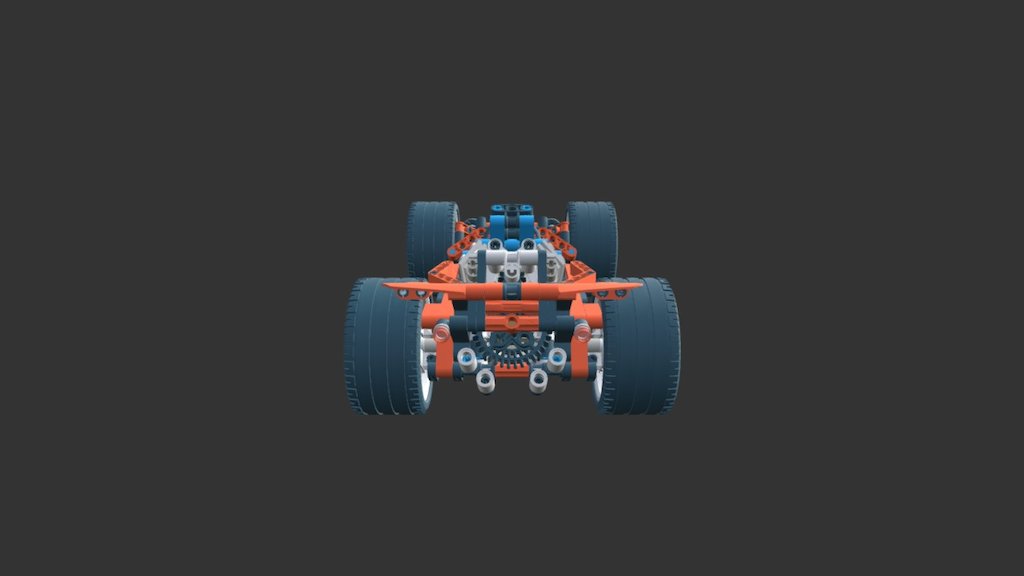 Tilting go-cart
