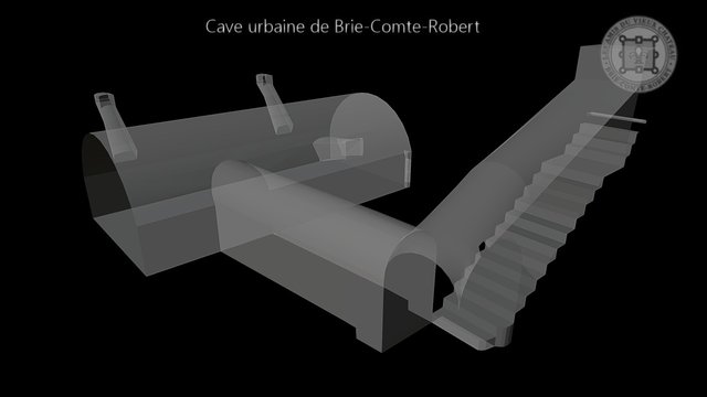 cave urbaine de Brie-Comte-Robert, rue Gallieni 3D Model