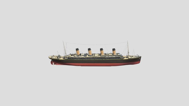 RMS_ Titanic 3D Model