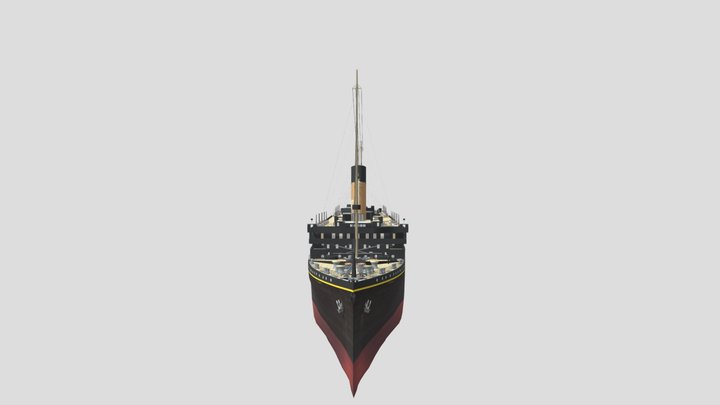 RMS_ Titanic 3D Model