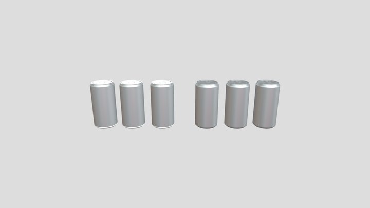 Soda Cans 3D Model