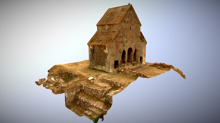 Zorats Church (Yeghegis) 3D Model