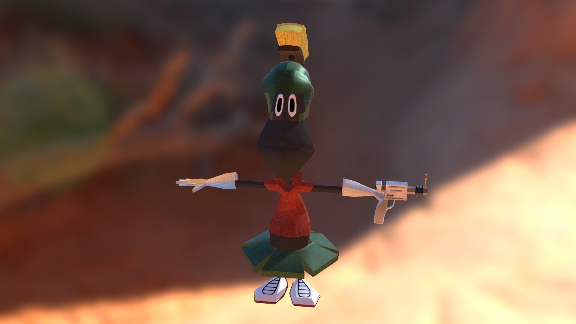 Marvin The Martian (Class Model Style) - Download Free 3D model by ...