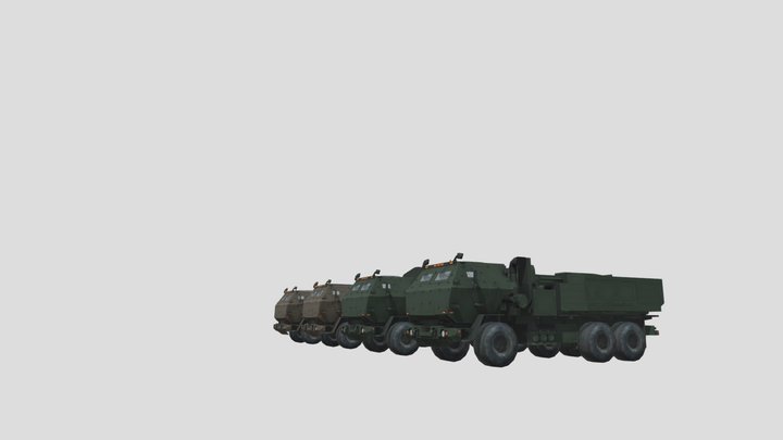 M142 HIMARS – Modello 3D gratuito STL