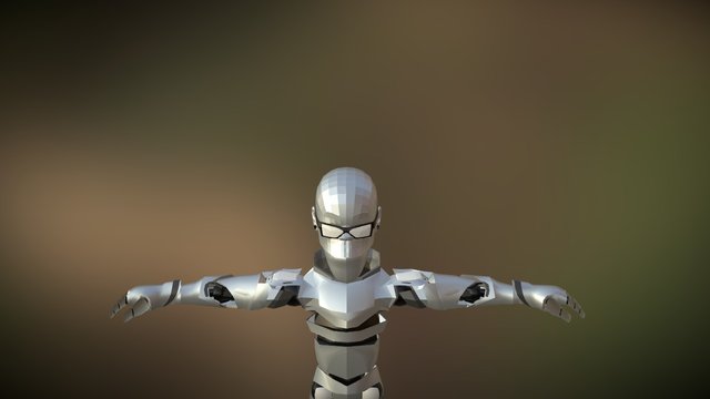 P Bot 3D Model