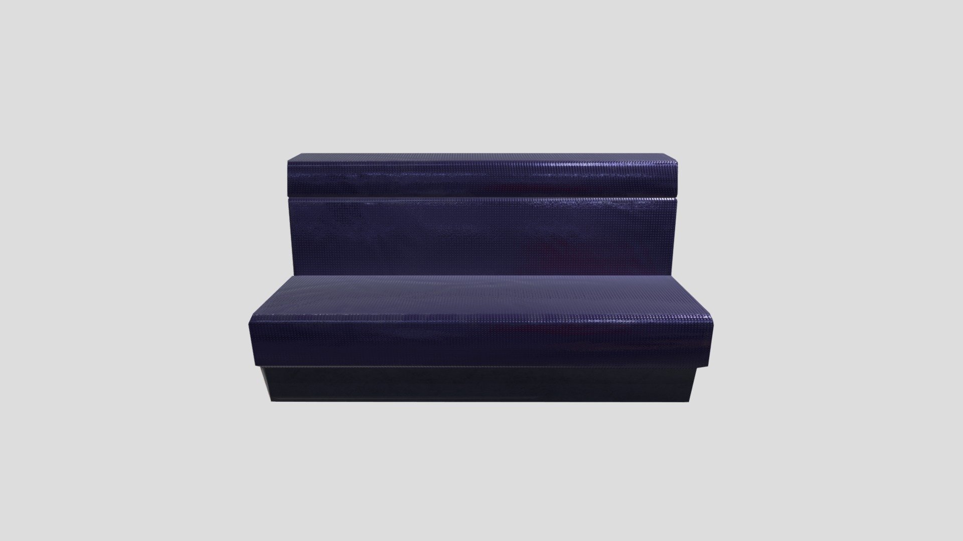Sofa Purple Straight