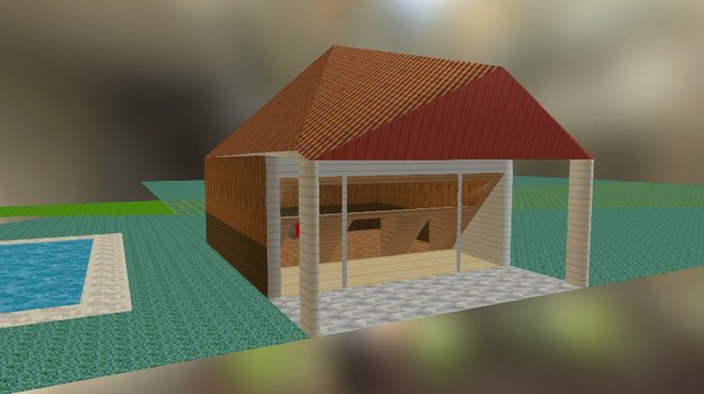 Zero Energy House 3D Model