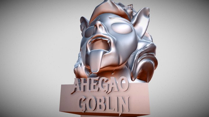 Ahegao Goblin (STL FILE) 3D Model