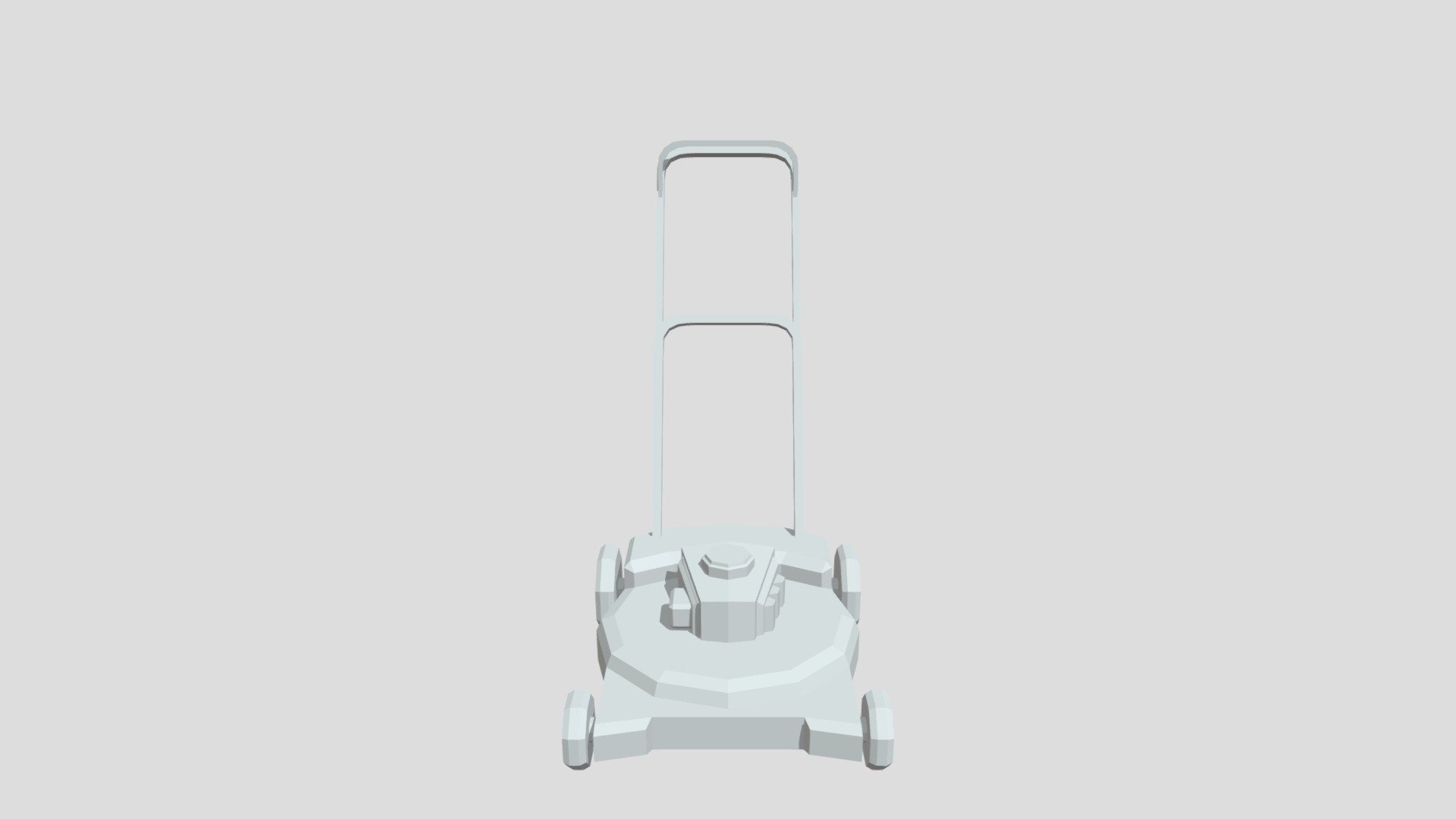 Lawn mower from Poly by Google