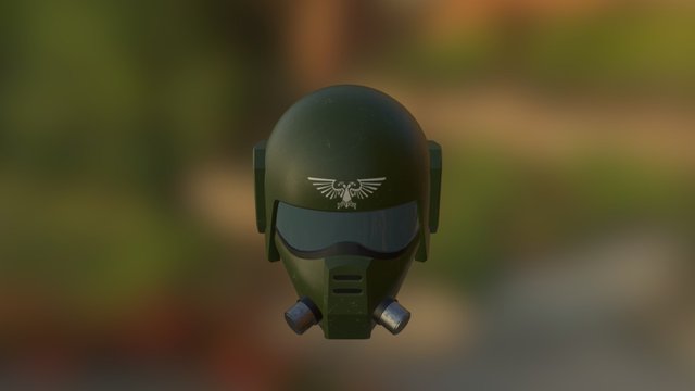 imperialHelmet 3D Model