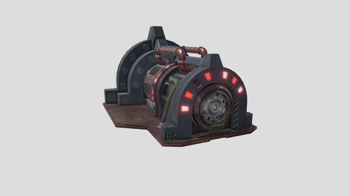 Sci-Fi Generator 2020 3D Model