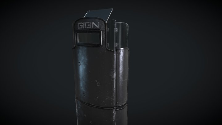 Montagne LE ROC Shield - Rainbow Six Siege 3D Model