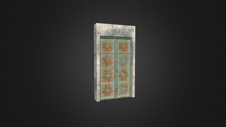 Damaged doors 3D Model