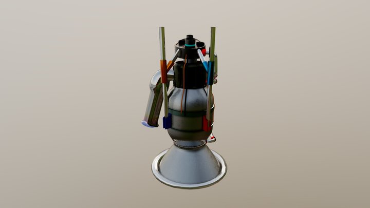 engine_base_01 3D Model