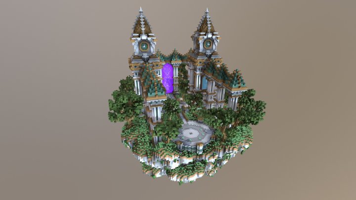 Minecraft Lobby/Spawn 'Fescius' 3D Model