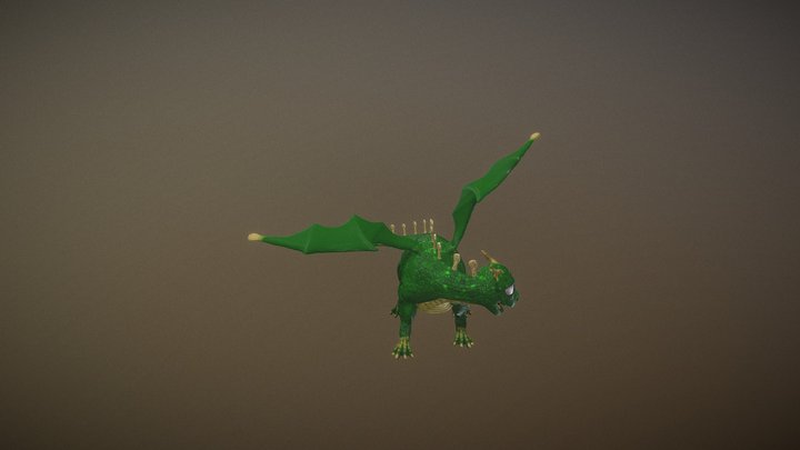 dragon_posed 3D Model
