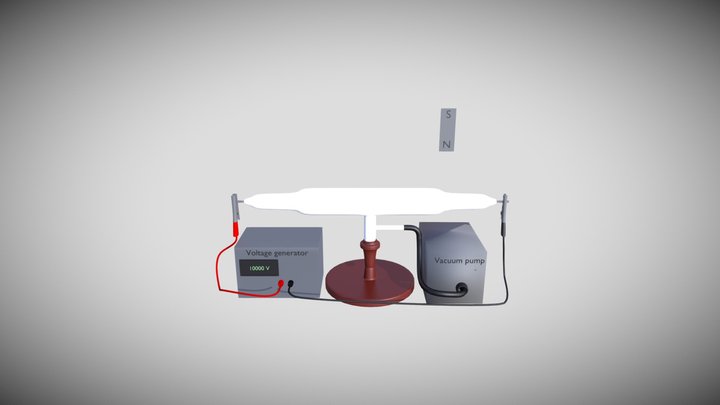 Cathode-ray-tube-thomsons-experiment 3D Model