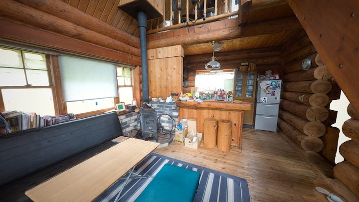 Iizuna Cabin - Interior 3D Model