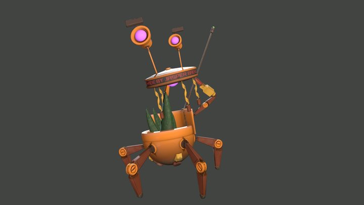PlantBuddy Robot Robuddy 3D Model