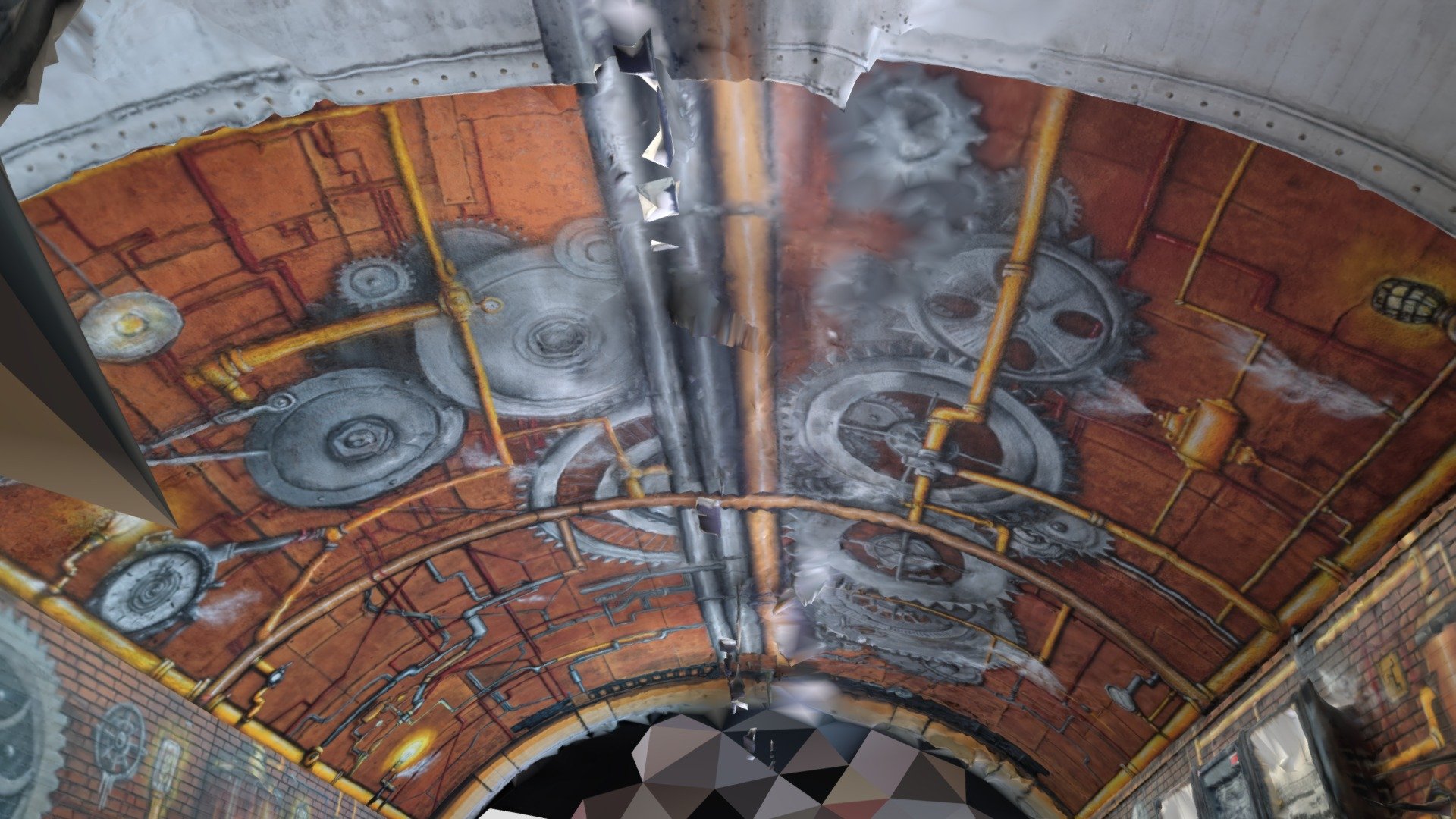 K_ln_Ehrenfeld_Ehrenfeld_Bahnhof_Graffiti_drinne