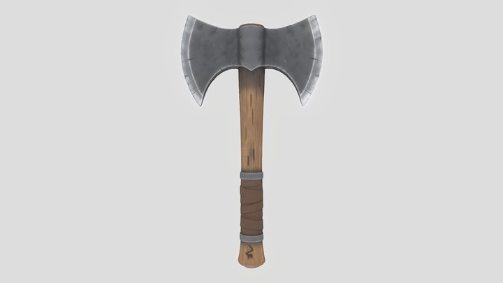 Realistic Battle Axe