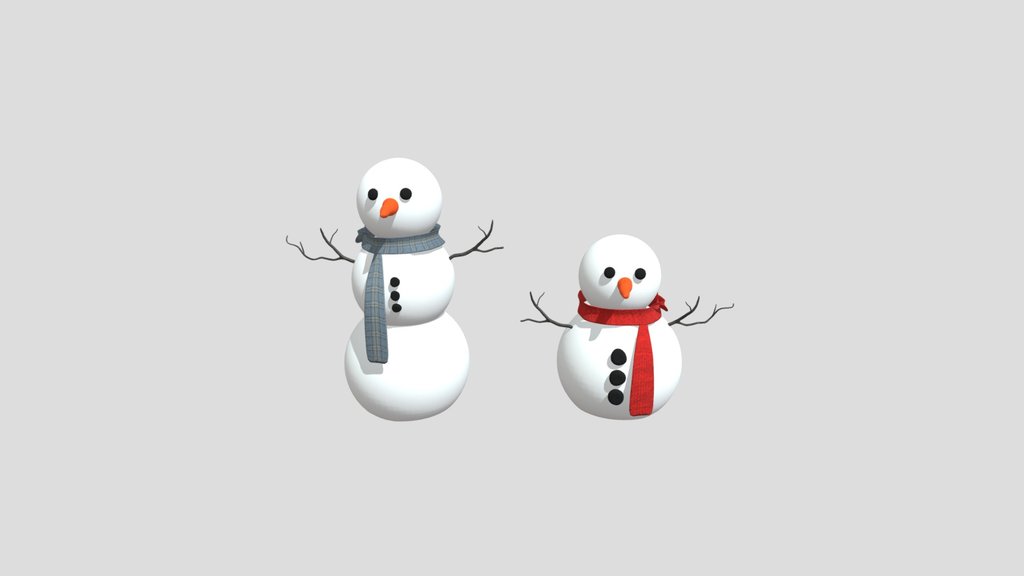 Duo Snowman