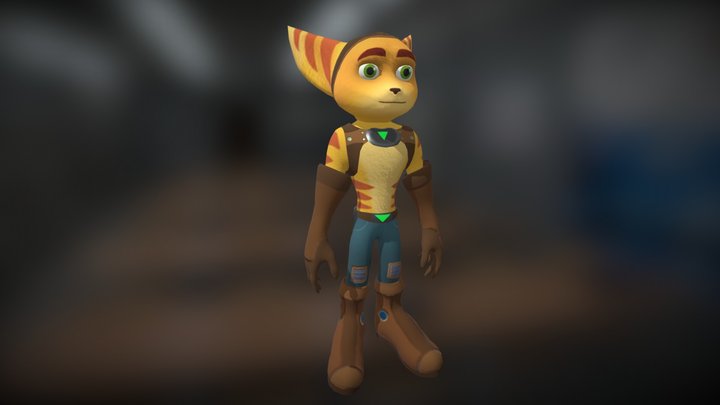 Ratchet from Ratchet & Clank 3D Model