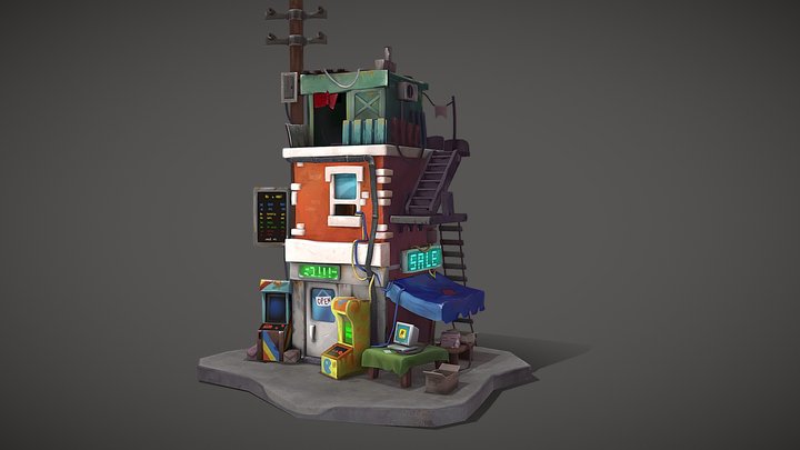 Home game 3D Model