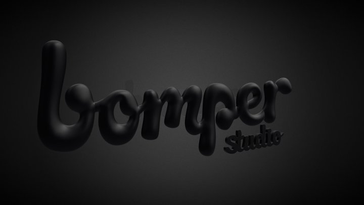 Bomper Logo 3D Model