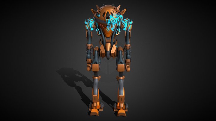 Humanoid Mech – Free 3D Model STL