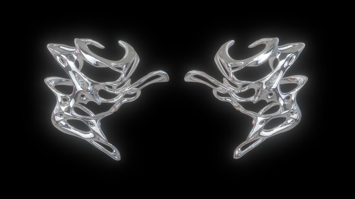 Fluidity Earcuff / POSTHUMAN.LAB – Modello 3D gratuito STL
