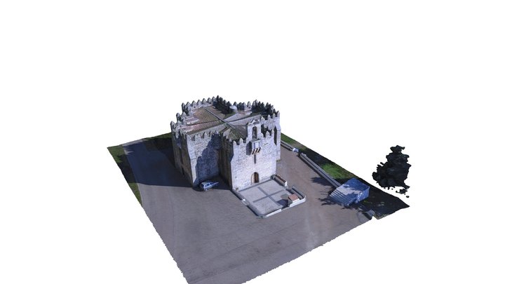 Santuário De Nossa Senhora Da Boa Nova 3D Model
